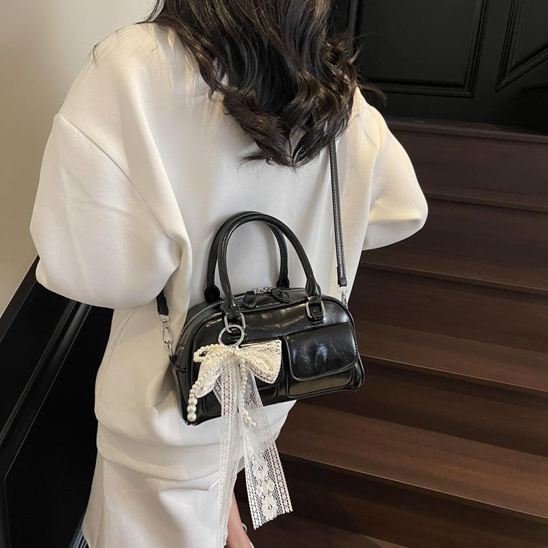 Handbag Women's New Casual Versatile Shoulder Bag Soft Leather Messenger Bag