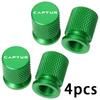 4PCS Colorful Car Accessories Car Tire Valve Cap For Renault Captur Z888