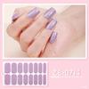 Gels Nail Strips Selff-Adhesive Gels Nail Stickers Solid Color Nail Art Stickers Nails Polish Wraps Nail Stickers