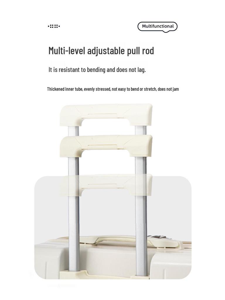 18" Rolling Laptop Carry-on: Men's & Women's Luggage with Side & Front Openings, 20" for Short Trips, with Combination Lock