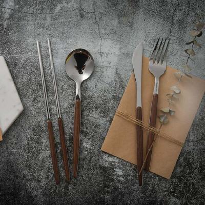 Quidnoby Ensemble de couverts de dîner Cuillère Baguettes 1 pièce