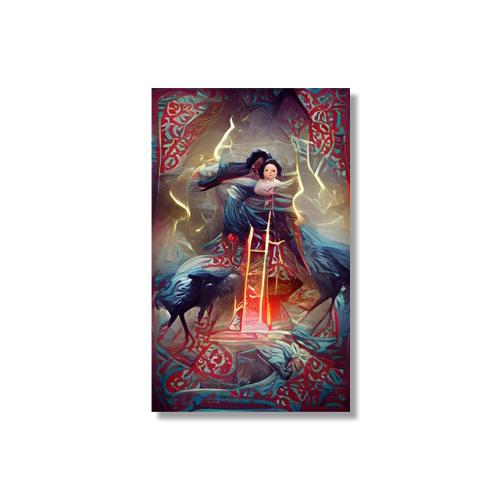 Major Arcana Tarot Art Poster Prints Wall Picture Occult Enthusiast Divination Cards Living Room Home Decoration Canvas Painting