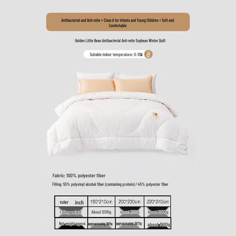 Mercury Home Textiles 55% Soy Fiber Quilt