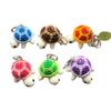 Crochet Turtle Keychain: Cartoon Bag Pendant & Car Ornament Doll