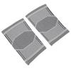 1 Pair Self Heating Knee Sleeve 360 Degrees Wrap Highly Elastic Soft Breathable Wormwood Knee Heating Sleeve for Winter