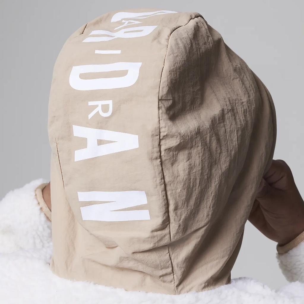 Jordan Color Block Logo Print Hooded Zip-Up Long Sleeve Jacket Kids Jackets Multi-Color FV2510-133