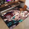1pc Genshin Impact Lyney Lynette Design Printed Area Rug Carpet for Bedroom Living Room Home Decor Rugs Mat Non Slip Mat Rug for Bedside