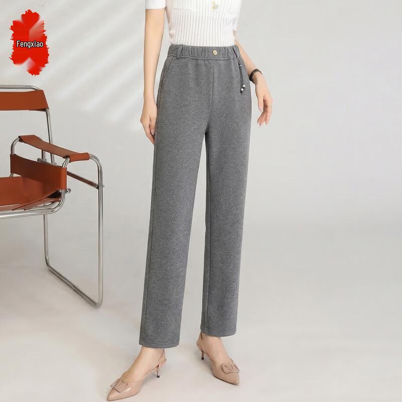 Women s Casual Straight-Leg Trousers XL