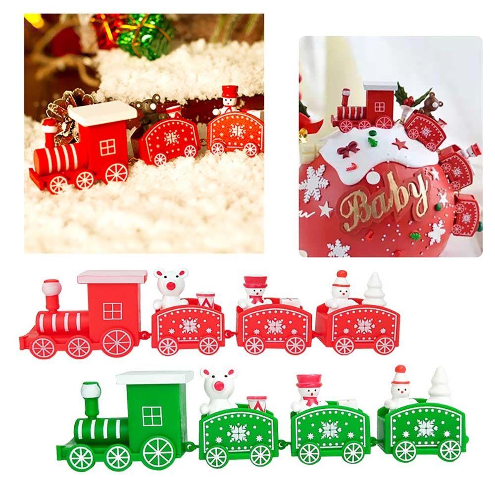 Xmas DIY For Home Christmas Decoration Window Ornaments Train Christmas Ornament Home Decoration