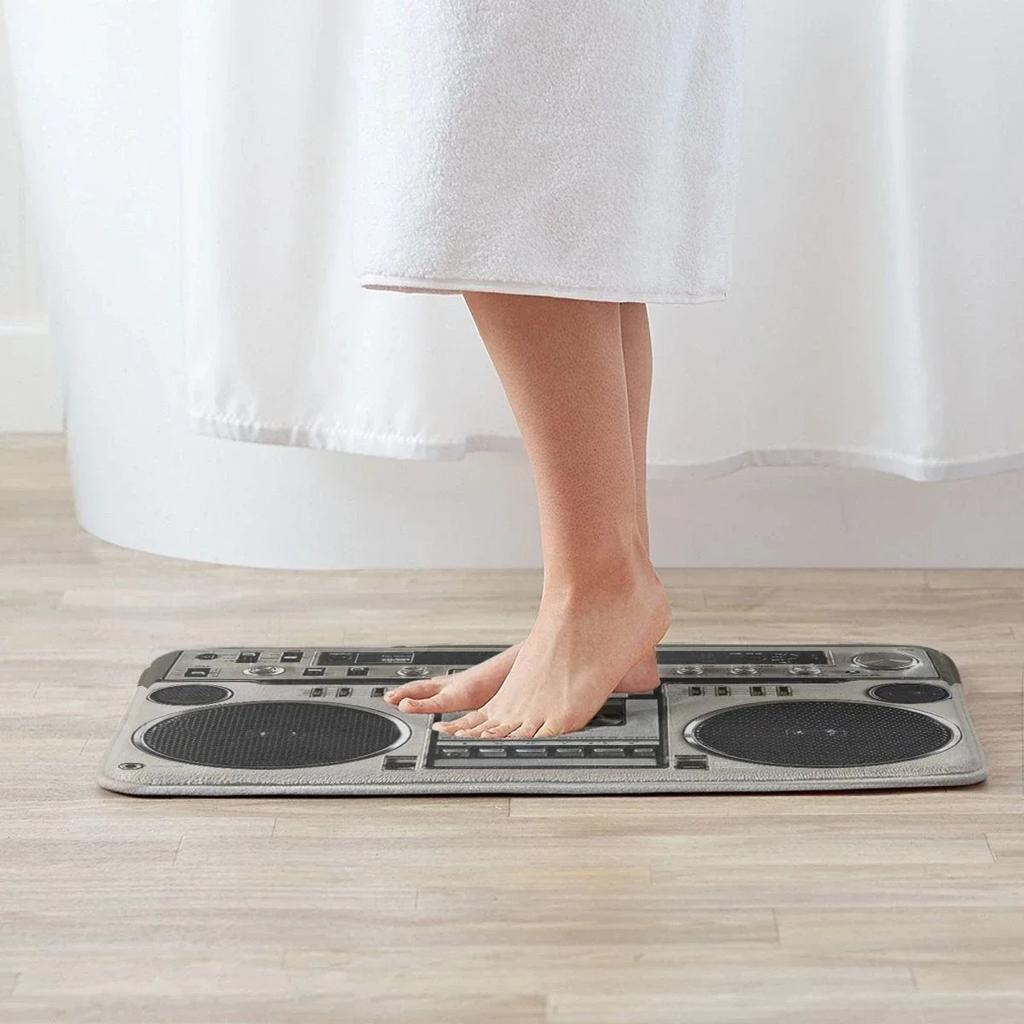 Retro Radio Home Entrance Doormat Bedroom Decorative Carpet for Living Room Kitchen Floor Mat Bathroom Anti-slip Mat Home Decor