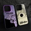 Black Anime Jujutsu Kaisen Phone Case for Xiaomi Redmi Note 7 8 9 9S 10 11 12 13 14 Pro Plus 4G 5G Anti Fall Matte Back Cover