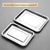 Stainless Steel Rectangular Serving Tray