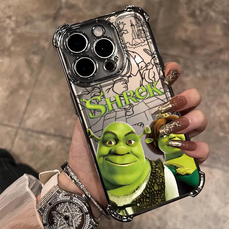 Funny Movie Shreks Phone Case For Xiaomi Redmi A7 15 A3 15C 14C K50 A1 Note 15 14 13 12 12s Pro Plus 4G 5G Anti Fall Airbag