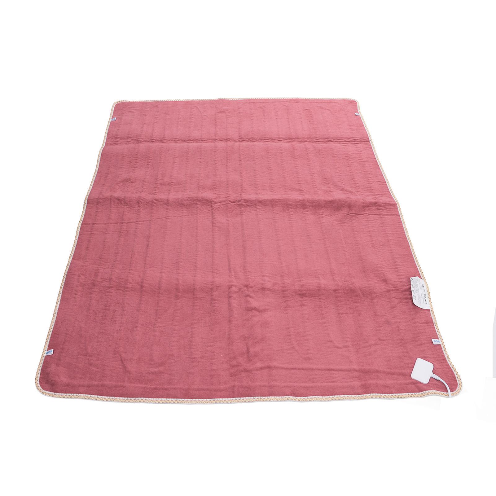 

Red Electric Blanket Smart Timing Electric Even Heating Pad for Home Dormitory