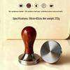 58mm Italienischer Edelstahl Kaffee Tamper für Mühle und Maschine