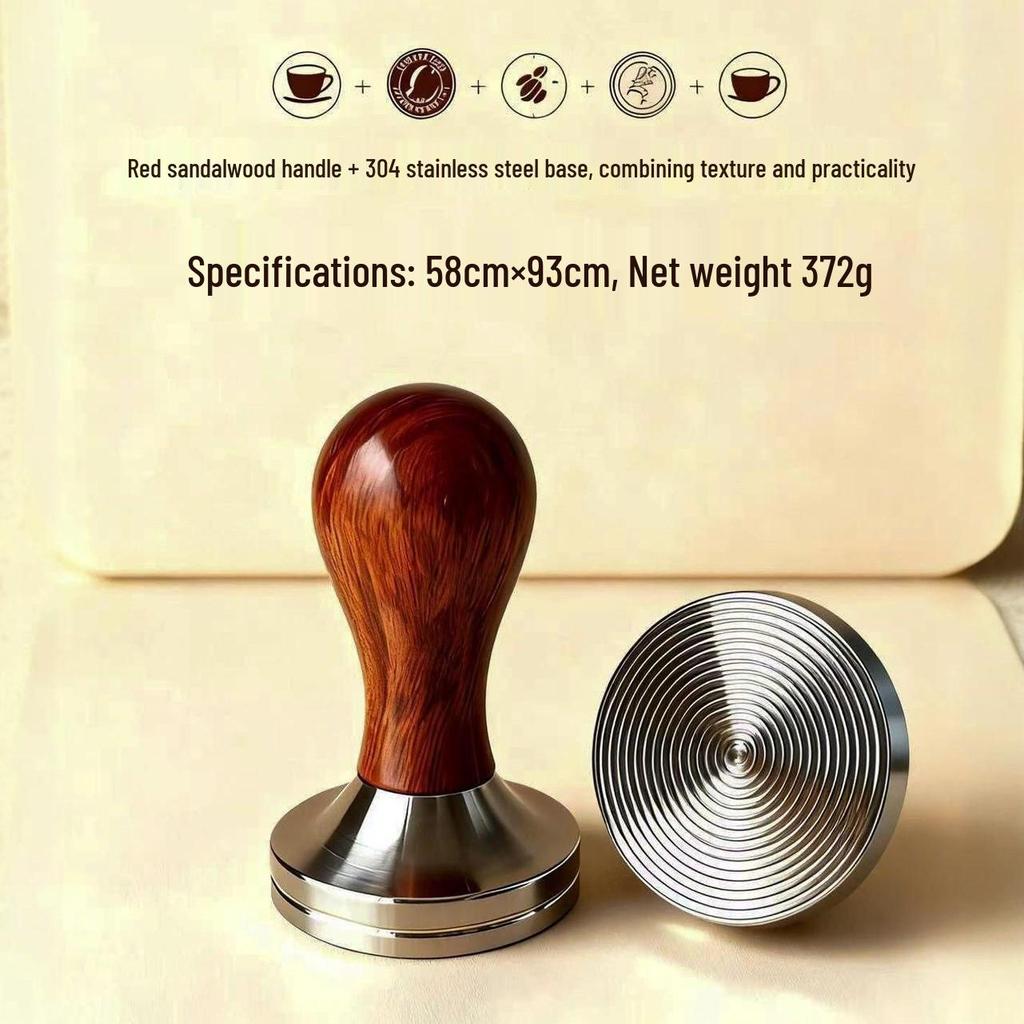 58mm Italienischer Edelstahl Kaffee Tamper für Mühle und Maschine
