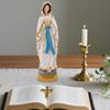 Katolická socha Panny Marie Pryskyřičná socha Marie Modlící se Vánoční Katolické Náboženské Sochy Domácí Dekorace Dárek