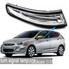 For Hyundai Accent I30 2011-2017 Left Dynamic LED Turn Signal Light Sequential Rearview Mirror Light