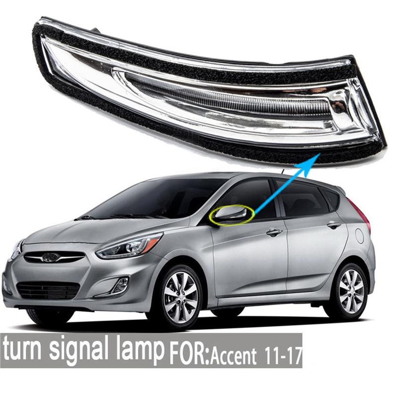 For Hyundai Accent I30 2011-2017 Left Dynamic LED Turn Signal Light Sequential Rearview Mirror Light