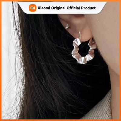 BF CLUB 925 Sterling Silver Earrings For Women Trendy Wave Earring Jewelry Prevent Allergy Party Accessories