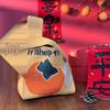 Red Auspicious Year of the Horse Knitted Wristlet Handbag - Joyful Souvenir for Weddings & Housewarming