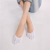 Women Ankle Invisible Non Slip Cotton Silicone Hosiery Five Finger Toe Socks