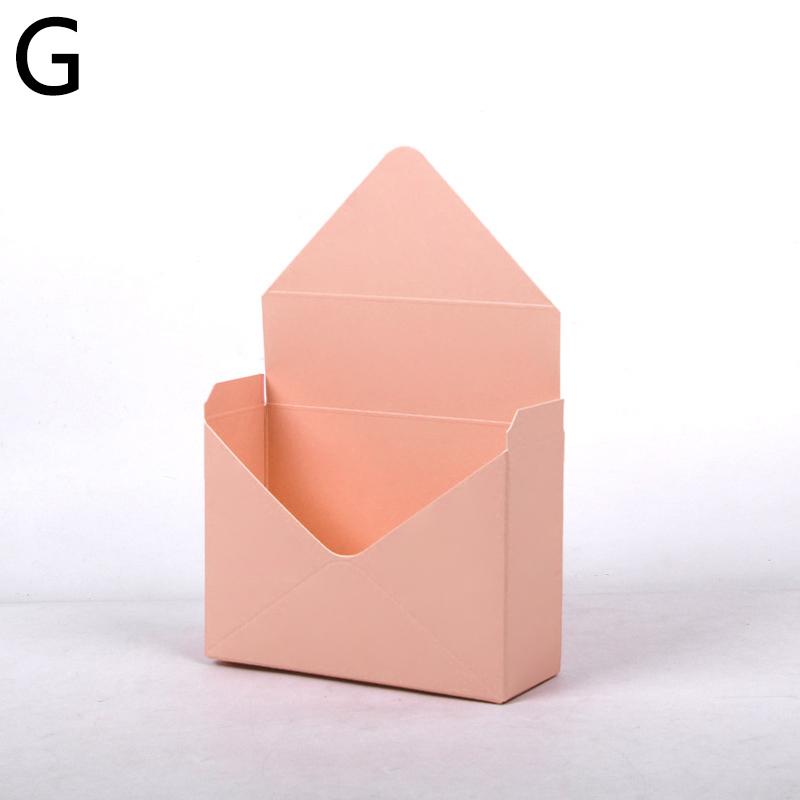 New Cardboard Folding Envelope Flower Box Different Types Floral Wrapping Party Wedding Flower Gift Box Packaging Box