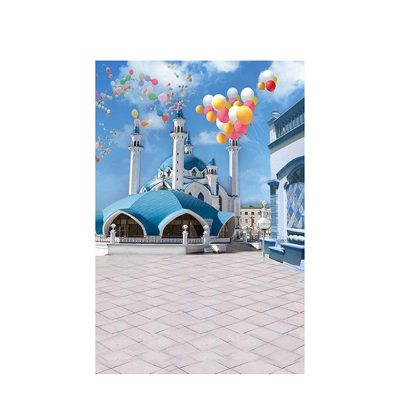 House Corner Theme Backdrop for Summer Weddings,Birthdays,Graduations,Party Decor Banner,Picturesque Scene,Tapestry