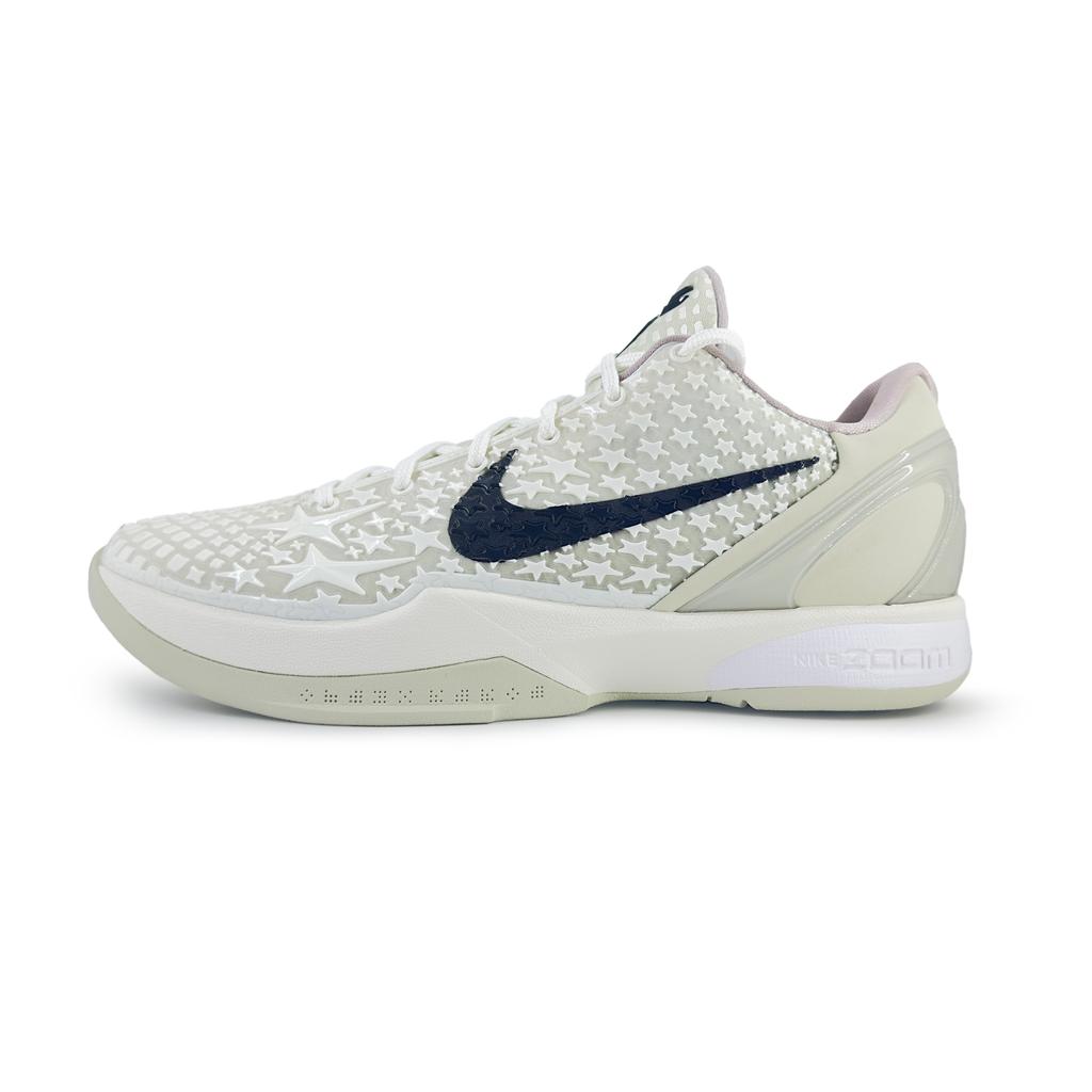 Nike Zoom Kobe 6 Cushioning, Wear Resistant Low top Basketball Shoes Men's Black FQ3546-100(Team1076-)