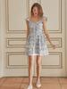Laengaenlu Michele Mini Dress(Michele)_Blue