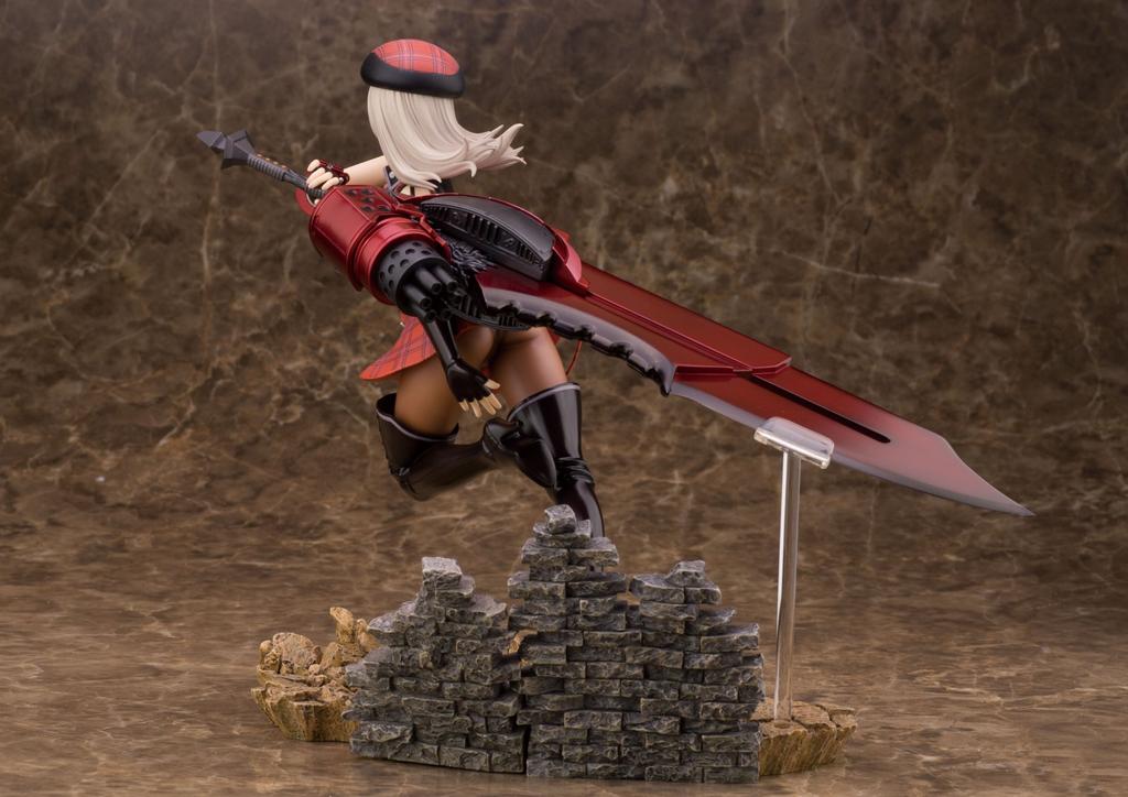 God Eater Burst Alisa Illinichina Amiella Scale PVC Painted Finished Figure 1/8