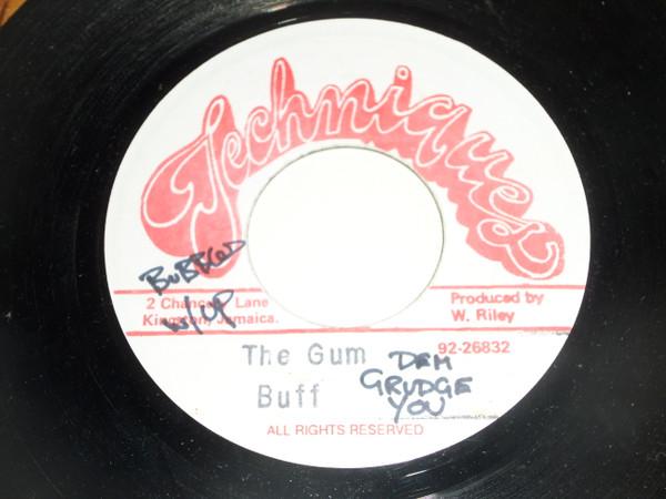 

7inch Record BUFF The Gum NONE Techniques Jamaica Reggae Ska Dub Used