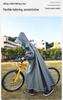 Children's Stormproof Long Rain Cape with Backpack Compartment - Medium & Large Sizes for School