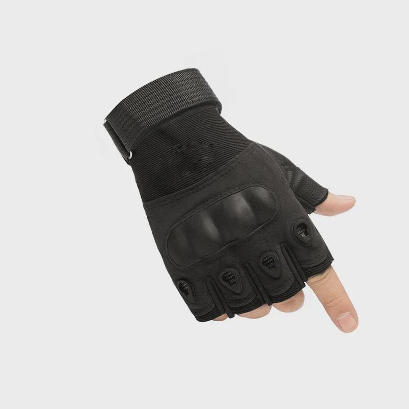 Half-Finger Tactical Gloves for Outdoor Sports, Cycling & Mountaineering – Non-Slip, Wear-Resistant, Fingerless Design