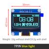 1.54 inch OLED Module 1.54" 12864 Screen LCD LED Display Module 128*64 SSD1309 SPI/IIC I2C Interface for Arduino 4Pin 7Pin