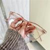 Vintage Popular Myopia Glasses for Women Ladies Simple Transparent Near Sight Eyeglasses Men Retro Round Prescription Eyewear