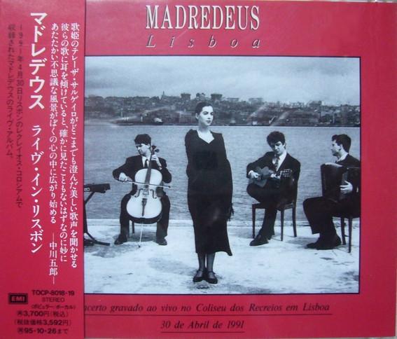 

CD MADREDEUS - Lisboa TOCP801819 Rei 1992 Japan World Music Used