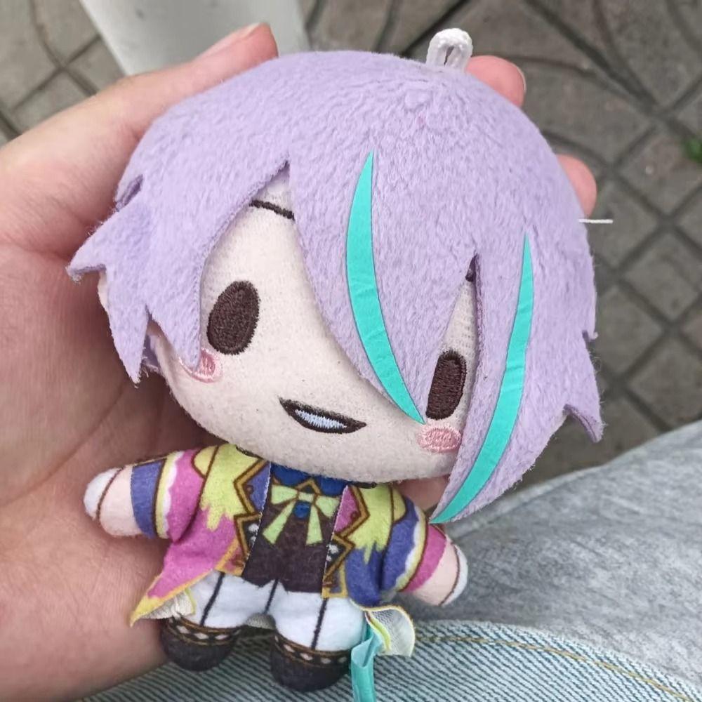 Project Sekai 10cm Plüschtaschen-Anhänger Kanade Akito Rui Kawaii Hänge-Ornament Anime-Figur Schlüsselanhänger Geschenk