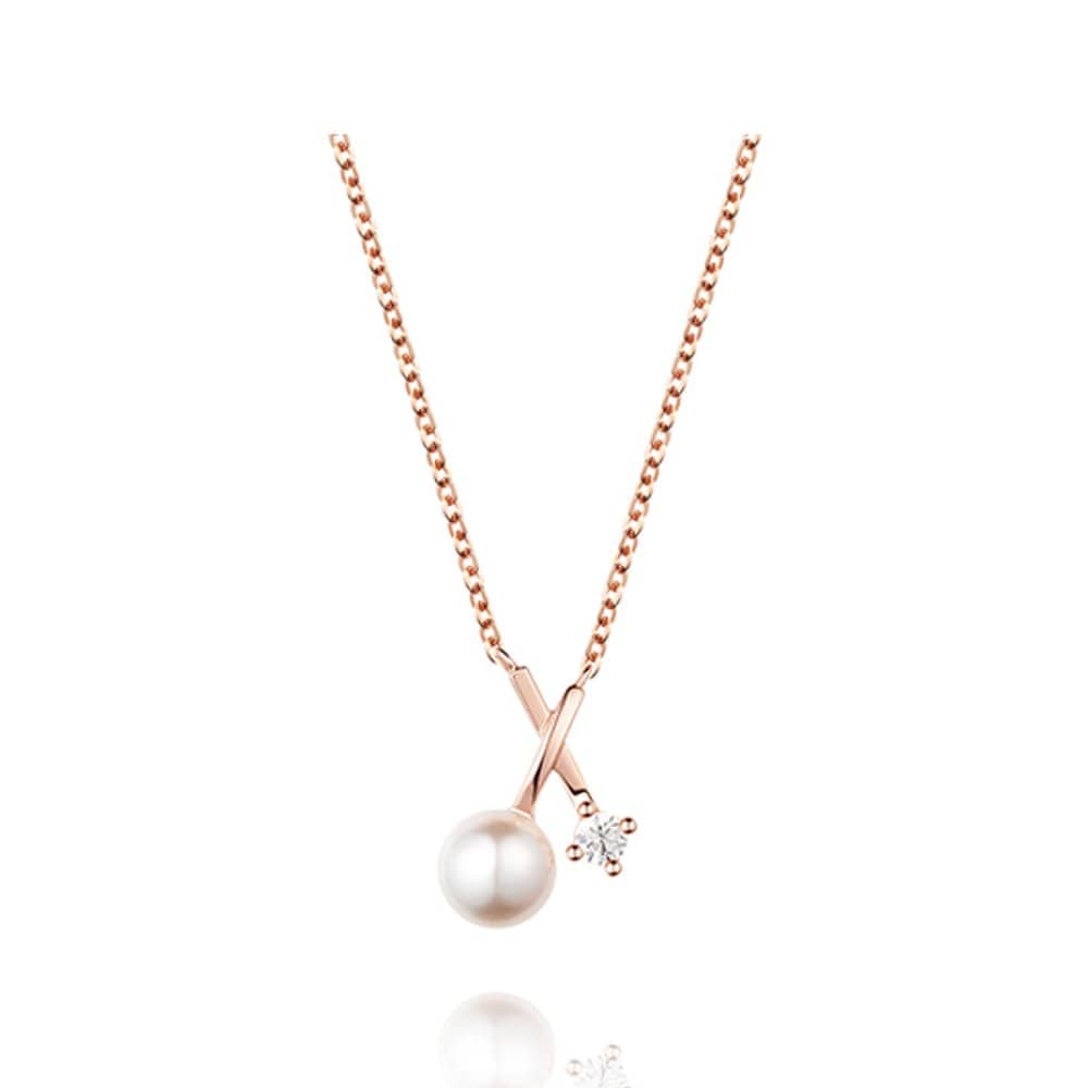 [Stonehenge]] 14K Pearl Necklace Sa24B25F