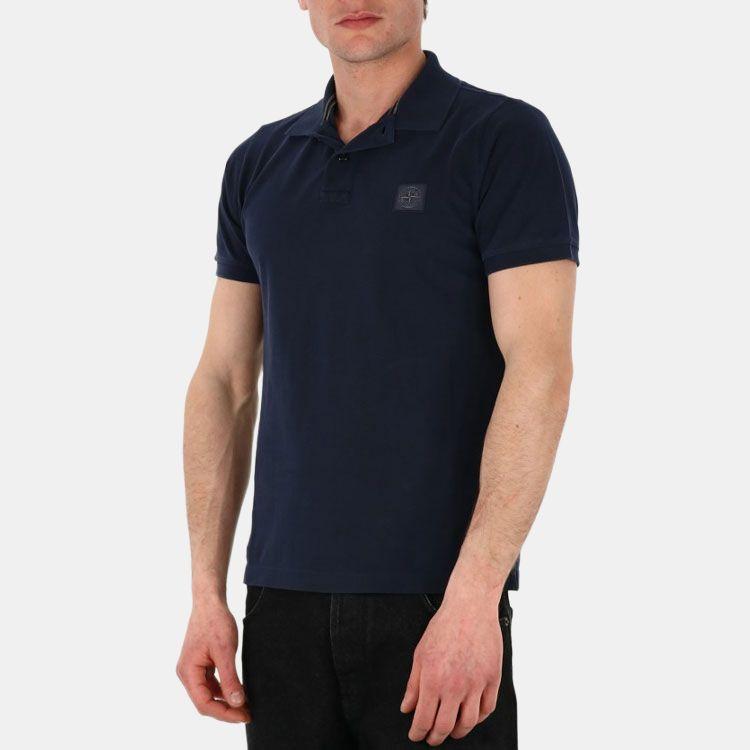 Stone Island Solid Color Slim Fit Short Sleeve Polo Shirt Men tops 741522S67-V0020
