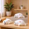 Realistische Mini Zeehond Langzame Terugslag Squishy Decor Knijpspeeltje Voor Volwassenen Kantoor Dagelijkse Reizen Stressverlichter Accessoire