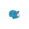 2 Pack 6 Inch Grunting Latex Rubber Dog Toy Polka Dot Pig for Medium Dogs Squeeze Interactive Play Assorted Color