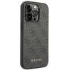 Guess Guhcp14Xg4Gfgr Iphone 14 Pro Max6,7 Szary/Grey Hard Case 4G Metal Gold Logo