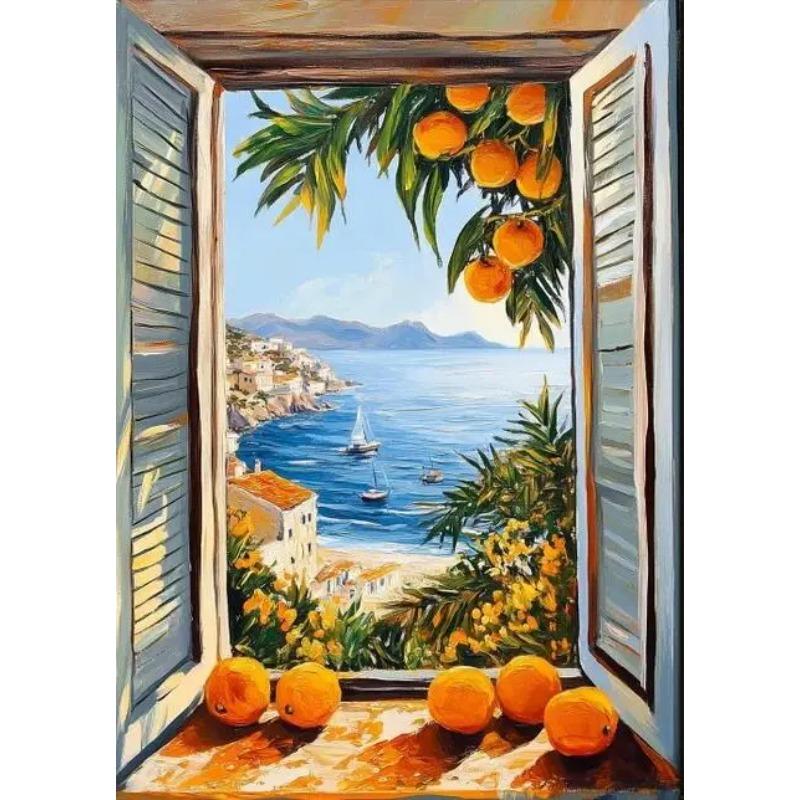 Henri Matisse Open Window Painting Poster Print For Living Room Home Decor Abstract Canvas Painting Modern Landscape Wall Art