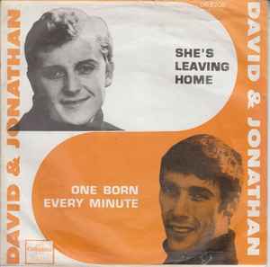 

7inch Record DAVID JONATHAN Shes Leaving Home DB8208 Columbia 1967 Netherland Pop Used