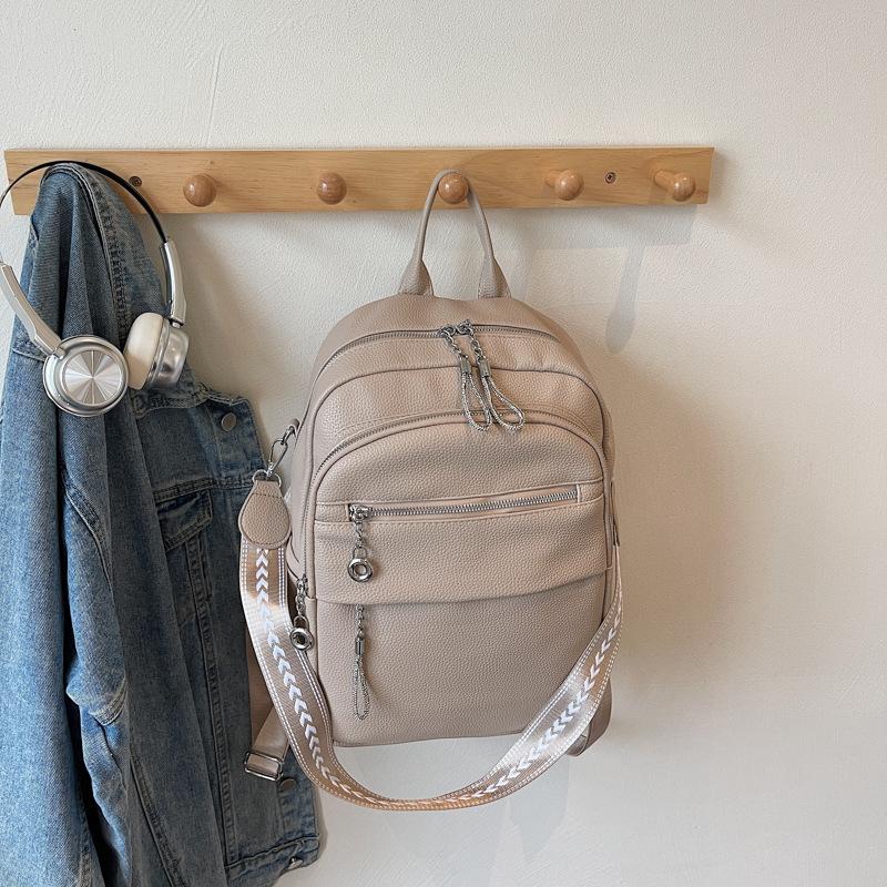 

Вместительный стильный и простой рюкзак женский новый универсальный студенческий школьный рюкзак для путешествий