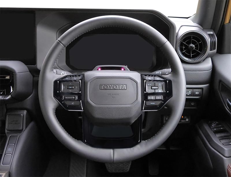 KUTOOK New Land Cruiser 250 LC250 Rankle 250 VX GX ZX Interior Stylish Accessories Steering Garnish Steering Cover