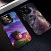 Apothecarys Diaries-maomao Phone Case For iPhone17 16 15 14 13 12 Pro Max Grey Black Matte Laser Metallic Aurora Funda