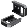 1 Pair Towing Hooks Weather Resistant Finish Seamless Attachment Automotive Accessory for 2024-2025
