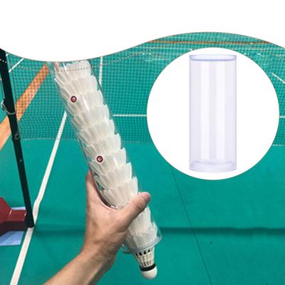 Shuttlecock Storage Tube Badminton Ball Holder Compact, Reusable, Equipment Supplies Container